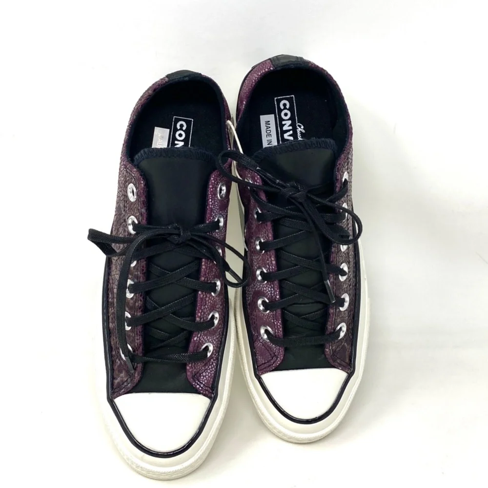 Converse Chuck 70 OX All Star Stingray Split Low men Leather Sneakers A01085C - Picture 5 of 10